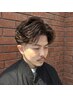 【ナチュラルな動きと毛流れ】カット+ナチュラル、ニュアンスパーマ ¥7500