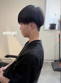 刈り上げセンターパート/波巻き/アクティブショート/Ryoka