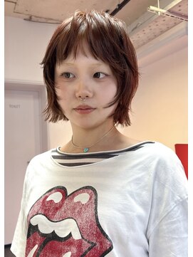 ゾーイ ダイミョウ 天神大名(ZOEY daimyo) 福岡 天神 大名 レイヤーボブ ボブ 透明感カラー