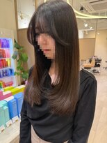 クク(coucou) オージュアでパサつかない!サラサラの艶髪レイヤースタイル