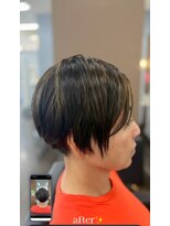 ミーツ 牧港店(mits)&nbsp;☆刈上げショート×ハイライト☆