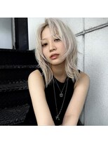 イリス 心斎橋(.elice)&nbsp;フェイスフレーミングカラーショートウルフミディアムレイヤー