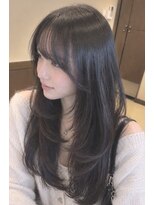 ヴァンカウンシル 津店(VAN COUNCIL)&nbsp;艶髪レイヤー×おろし流しバング