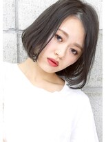 ヘアサロン ガリカ 表参道(hair salon Gallica)&nbsp;『 毛束感  × プラチナグレージュ 』　bob style☆