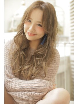 フレア志ミラーレ(flare) センター分け女子カール