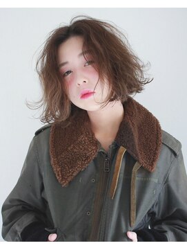 マアム ジー 明大前店(ma'am Zee) くせ毛ボブ