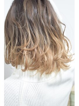 ミエル ヘア 新宿(miel hair) 【mielhair新宿】外国人風グラデーションカラー