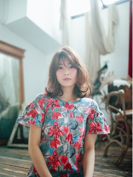 ヘアアンドメイク 心座(hair&make) 大人カジュアル☆フリンジバング