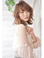 ナナナ パレナ 大津膳所店(nanana parena)&nbsp;外ハネウェーブマッシュウルフ【nanana parena】