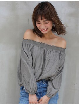 ソルトウォーター(SALT WATER) ハイライトボブ