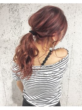 スティードトーキョー(Steed Tokyo) ピンクラベンダー×ポニーテール