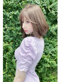 大人かわいい前下がりのワンカールボブ♪♪藤沢