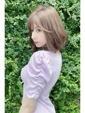 クーエフー(coo et fuu) 大人かわいい前下がりのワンカールボブ♪♪藤沢