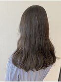 暗髪シルキーグレージュ*ブリーチなし