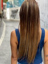 オースティン 門前仲町(AUSTIN)&nbsp;前髪かき上げイメチェンイヤリングカラーラベンダーカラーくびれ