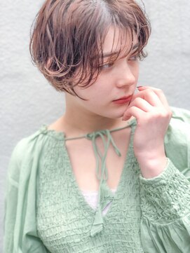 サロンドミルク 新百合ヶ丘店(salon de MiLK) はかな大人可愛いショート［イルミナカラー／新百合ヶ丘]