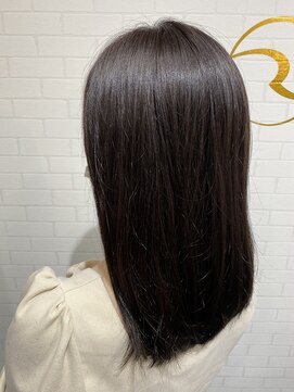 ラシル バイ レストプラス(racil by rest plus) ダークパープルアッシュ！暗め秋カラー！