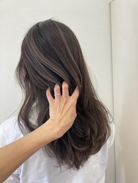アメイジングヘアー 中沢店(AMAZING HAIR) レイヤー×ハイライト/白髪ぼかし/アッシュグレージュ/抜け感