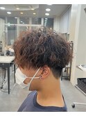 センターパートツイストスパイラル