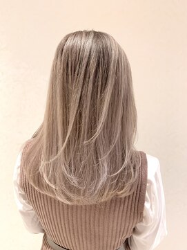 リード バイ ラグーン(LEAD by LAGOON) バレイヤージュグレージュハイライトダブルカラーケアブリーチ