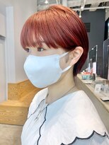 アイティーバイアルバム 藤沢店(IT by ALBUM)&nbsp;アプリコット_チェリーブラウンフェミニンロング_ba408731