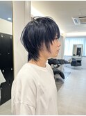 ショートウルフ/ダークネイビー