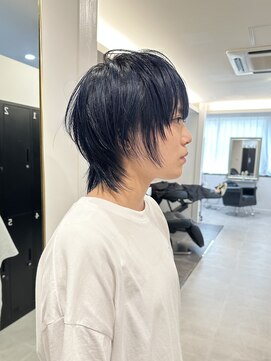 ノブレス(NOBLESSE) ショートウルフ/ダークネイビー