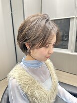 ハルキ ミナト ジャパン オオサカ(HARUKI MINATO japan OSAKA)&nbsp;40代50代小顔似合わせカットくびレイヤーエモージュ大人可愛い