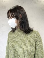 アジールヘア 東上野店(agir hair)&nbsp;20代30代小顔インナーカラーグレージュナチュラル【上野】