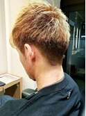 ２ブロック　ショートマッシュ（ハイライト）