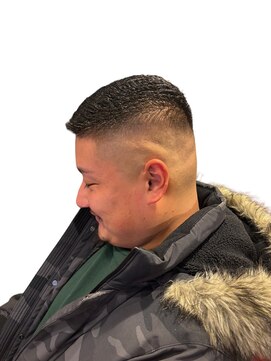 銀座マツナガ 神田店 スキンフェードパンチ濡れパン短髪ベリーショートワイルドメンズ