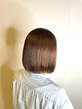 ブロッサム 東久留米店(Blossom) 20代30代40代ナチュラルソフトウルフ乾かすだけモカベージュ