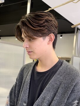 ゼスト 八王子店(ZEST) センターパート/毛流パーマ/ニュアンスパーマ【丸山武志】