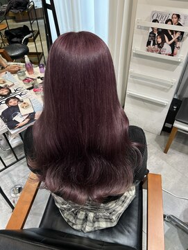 ネクストハラジュク(NEXT HARAJUKU) レイヤーカット デザインカラー ラベンダーピンク