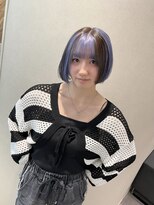 ローレン(Lolen.)&nbsp;【ライラックブルー×ブラック/小顔ヘア】嶋津 雄大