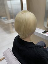 ジーナ サンシャイン通り池袋(Zina)&nbsp;艶髪ハイトーン　髪質改善　　zina タナカユウタ