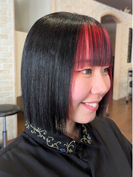 ヴィサージュジョイン(VISAGE join) 切りっぱなしボブ