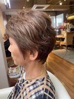 サラ 徳山店(SARA)&nbsp;白髪染めでも柔らかいベージュブラウンに