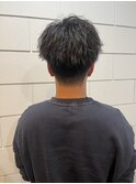 スペインカールメンズカット/ツイストパーマ/ニュアンスパーマ