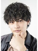 オーシャントーキョー 心斎橋(OCEAN TOKYO WEST)&nbsp;スパイラルパーマウルフツーブロックツイスパシャドウパーマ