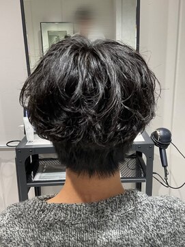 ロルカ 池袋店(Rolka) 【波シャドウパーマ】マッシュ/メンズパーマ/メンズカット/池袋