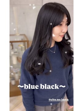 エルト 四条烏丸(elto) ＊ブルーブラック《下岡優花》