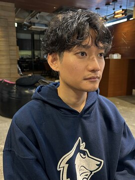 メイカ(MEIKA) 【 メンズショート × くせ毛風パーマ 】浅野美紀