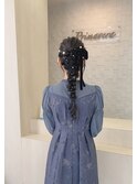 お呼ばれヘアセット 146