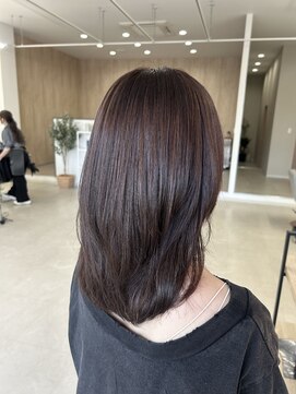 ミリ 奈良店(mm) チョコレートブラウン/マロンブラウン/艶感/近鉄奈良