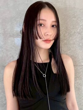 スクリーンギンザメゾン 銀座(SCREEN GINZA MAISON.) くびれヘア/アプリコットオレンジ/ハイライトカラー/銀座