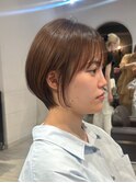 【畑中正敏】愛されショートボブ艶髪/似合わせカット