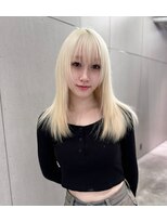 ジェム リット(GEM lit)&nbsp;抜きっぱなしブロンド/ブリーチ2回以上～