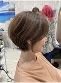 丸みショート