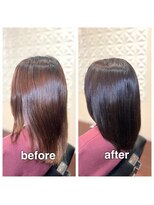 アウラ(aura)&nbsp;カット＋ハーバルカラー＋艶髪トリートメント